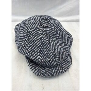 Mens VTG Irish tweed Sherlock Holmes cap hat Jonathan Richard, Ireland - nice M